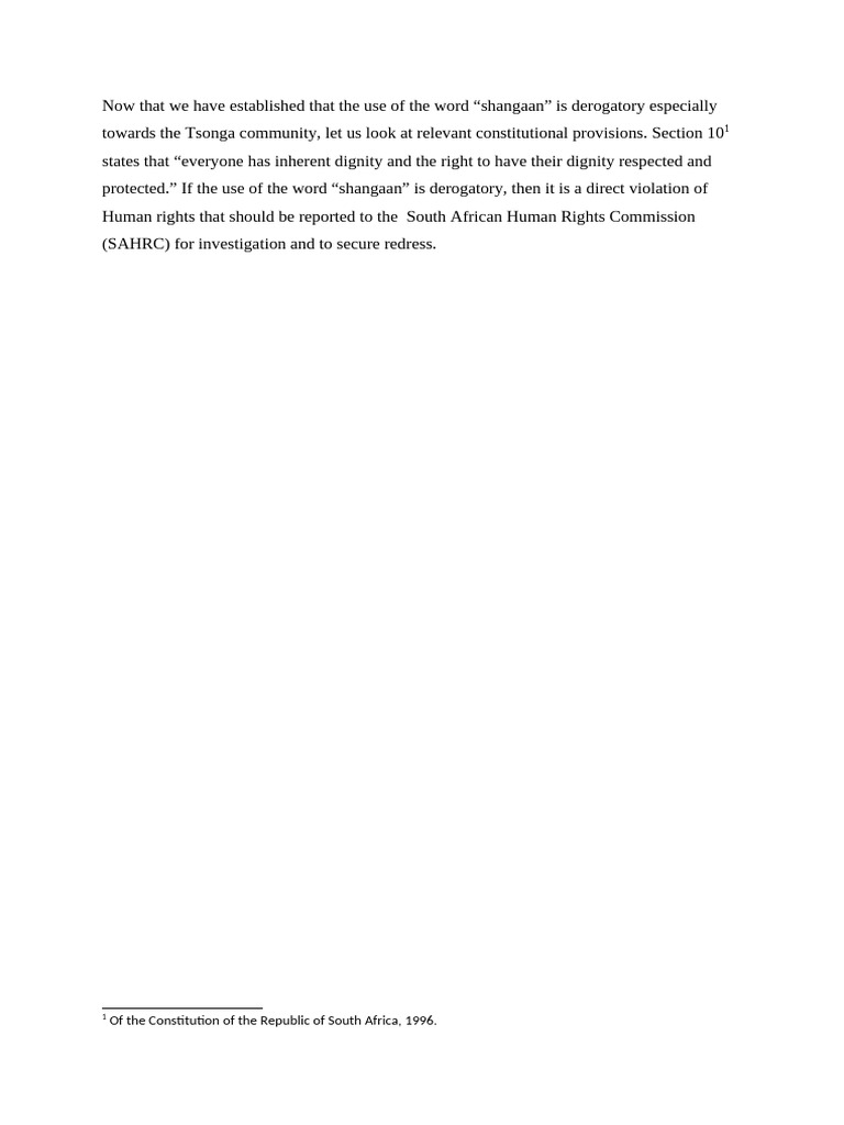 10 Dignity | PDF