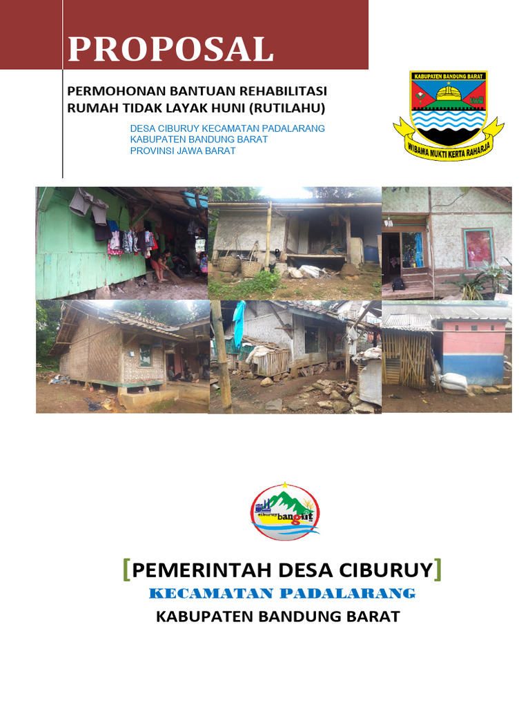 Proposal Rutilahu - Perkim KBB | PDF