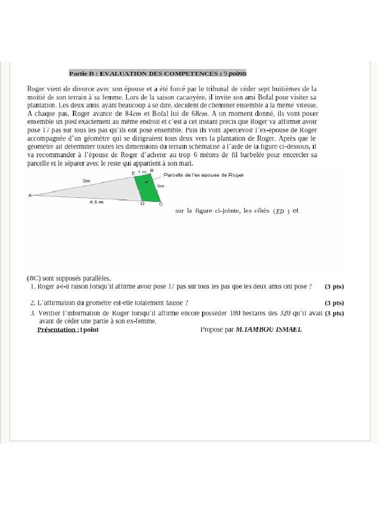 Maths 3eme | PDF