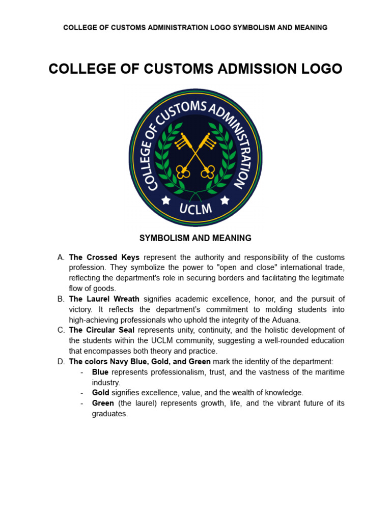 Cca Logos Meaning | PDF