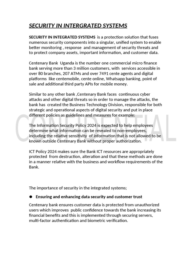 Security in Integrated Systems | PDF | Security | Computer Security