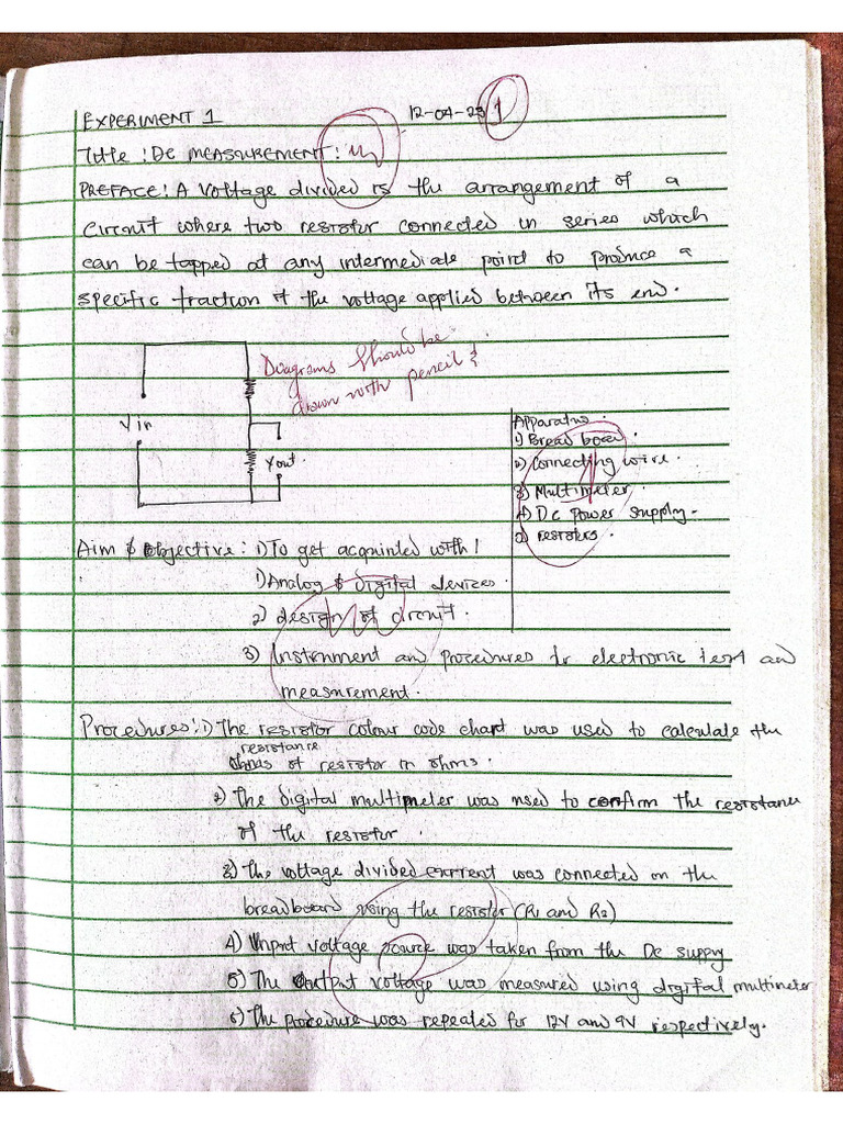 Practical Logbook | PDF