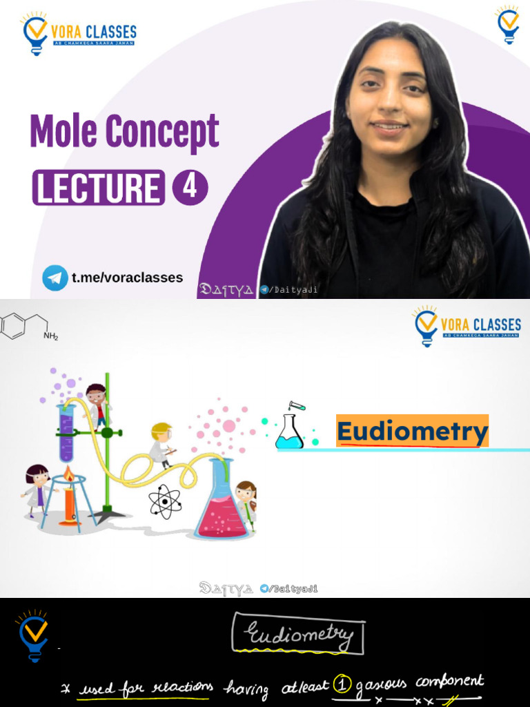 Mole Concept Lecture 4 | PDF