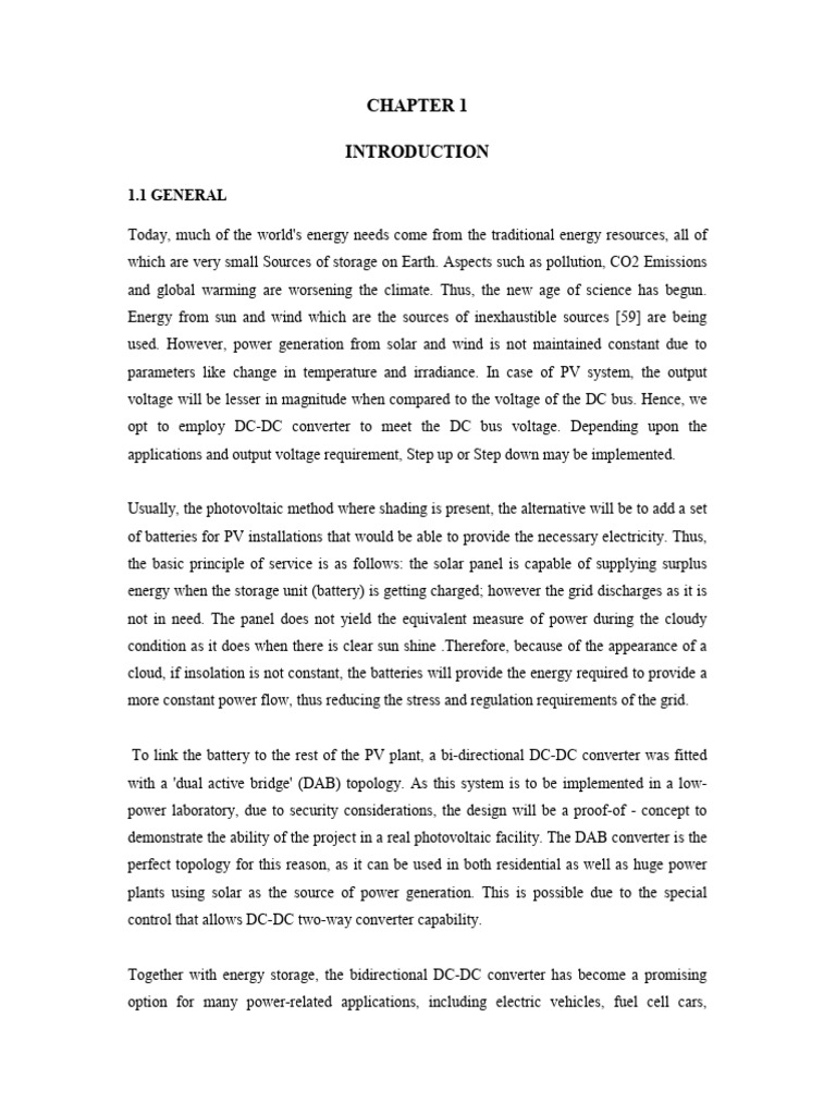 05 Chapter 1 | PDF | Photovoltaic System | Power Inverter