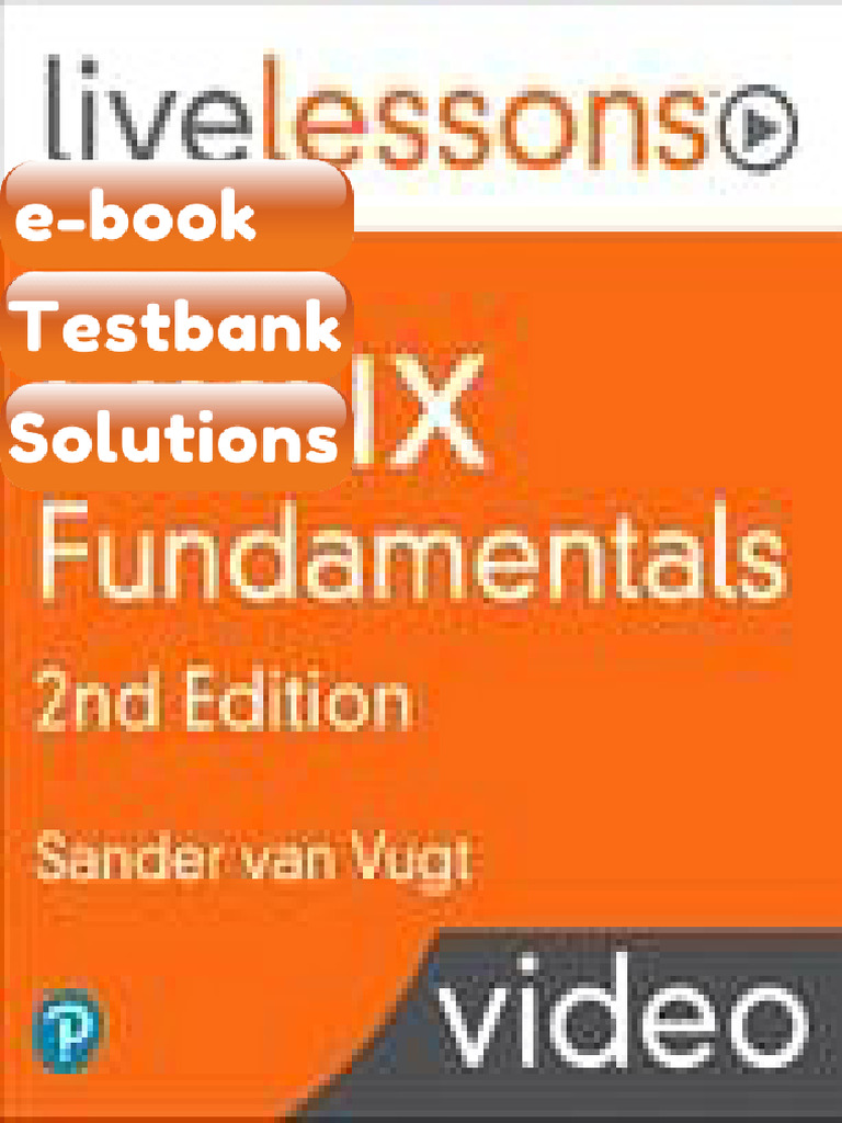 Ebook & Testbank Linux Fundamentals 2nd Edition | PDF | Linux ...