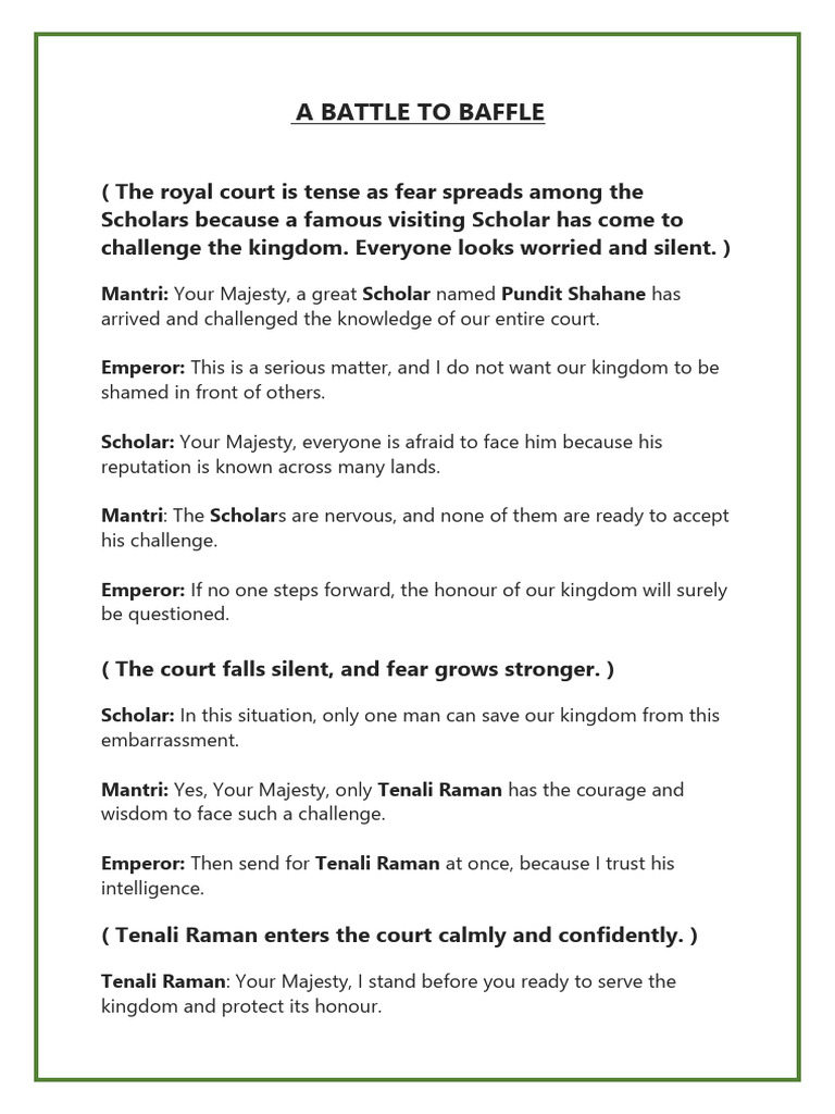 English Script | PDF