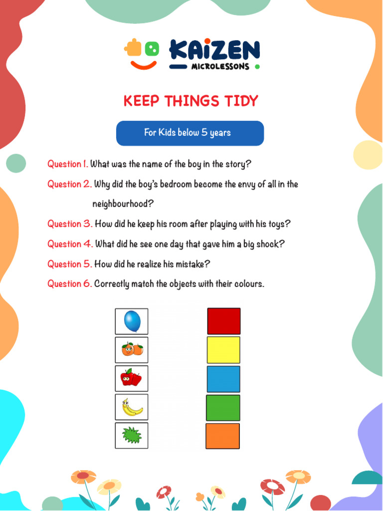 Keep Things Tidy | PDF