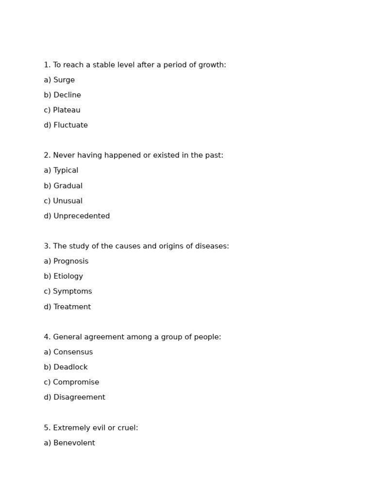 Brain Disease Test | PDF