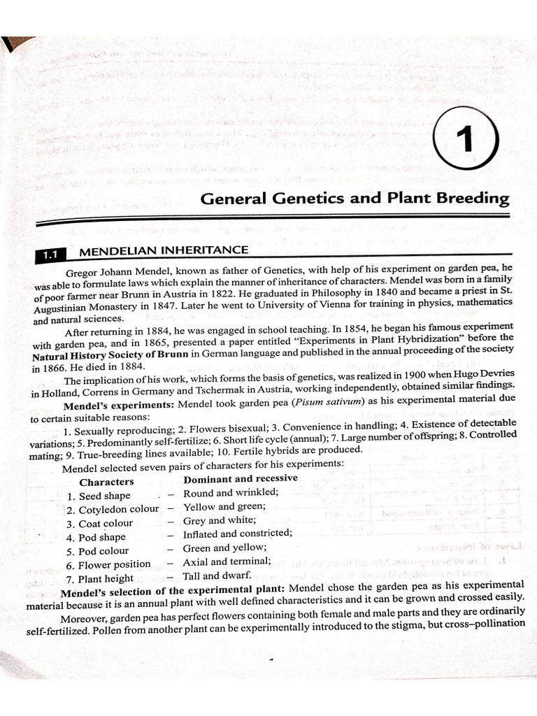 Genetics | PDF