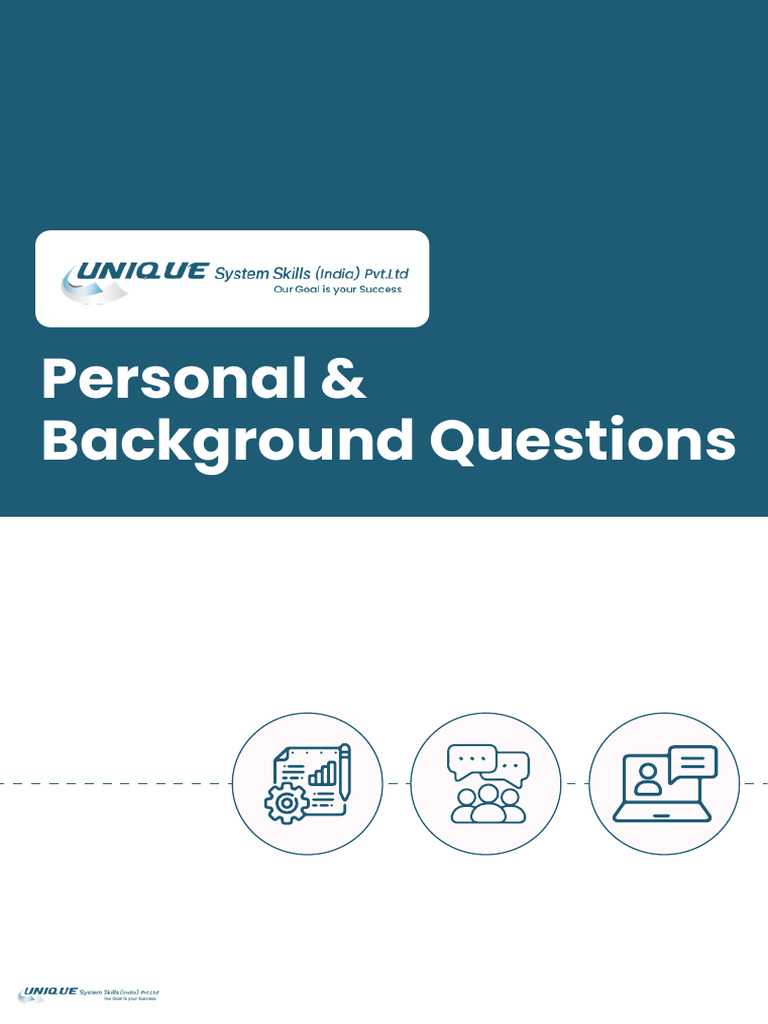 Background Questions Interview | PDF