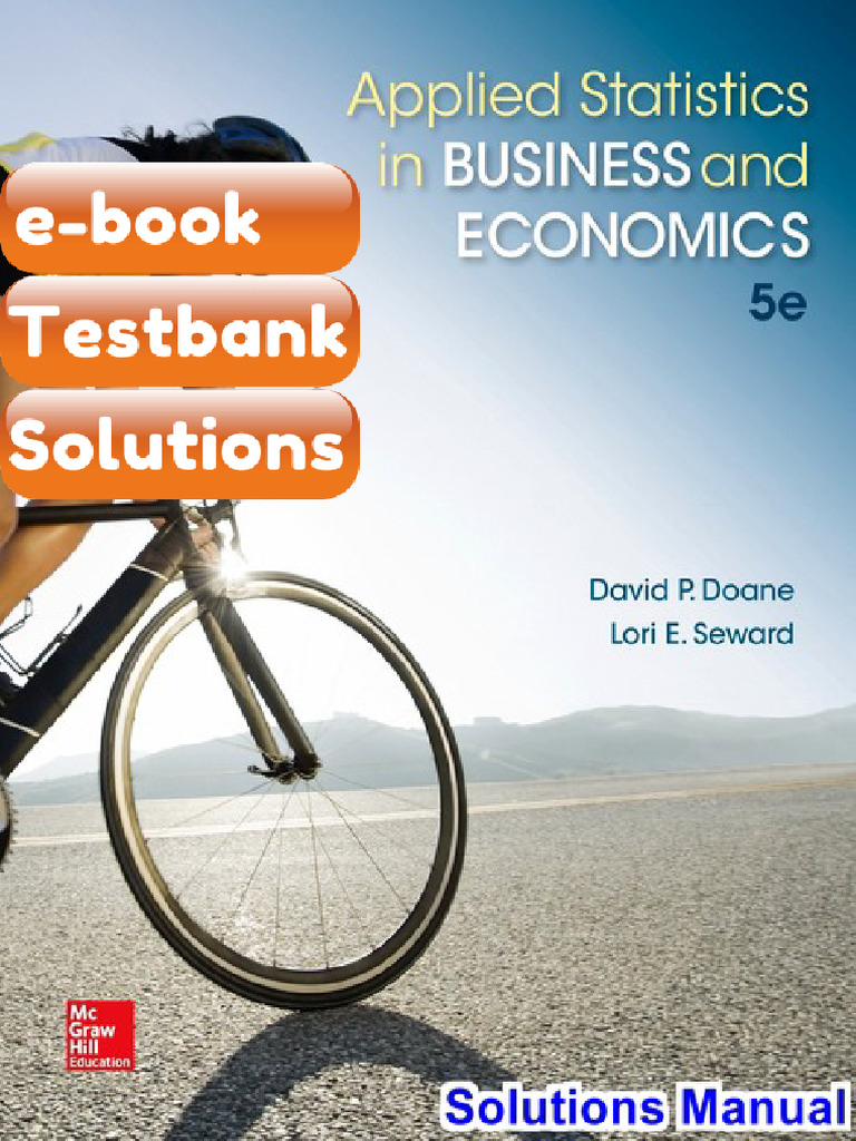 Applied Statistics in Business and Economics 5th Edition Doane Ebook ...