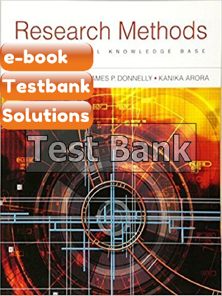 Research Methods the Essential Knowledge Base 2nd Edition Trochim eBook ...