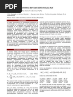 Determinação Gravimetrica de Calcio