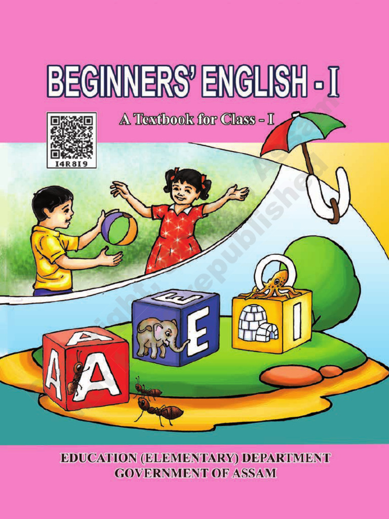 Beginners' English-I (English (L) ) - Class 1 - English Medium | PDF