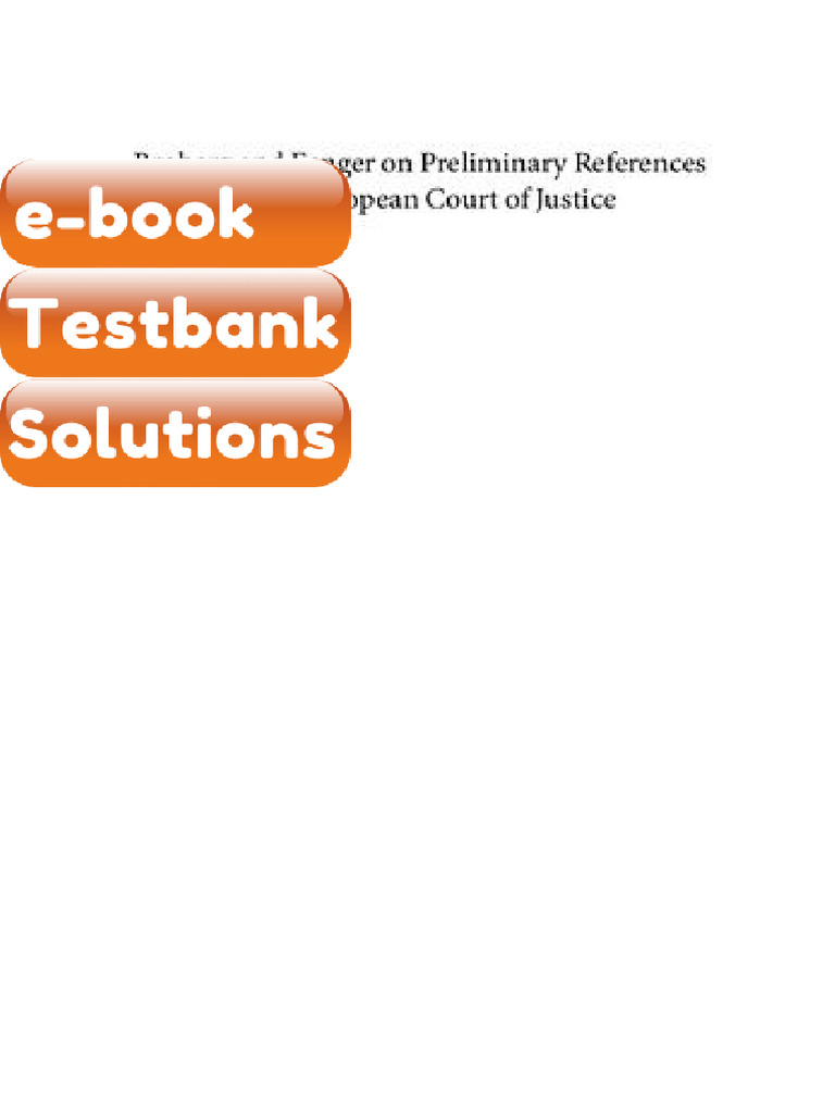 Broberg and Fenger on Preliminary Referencs to the European Court of ...