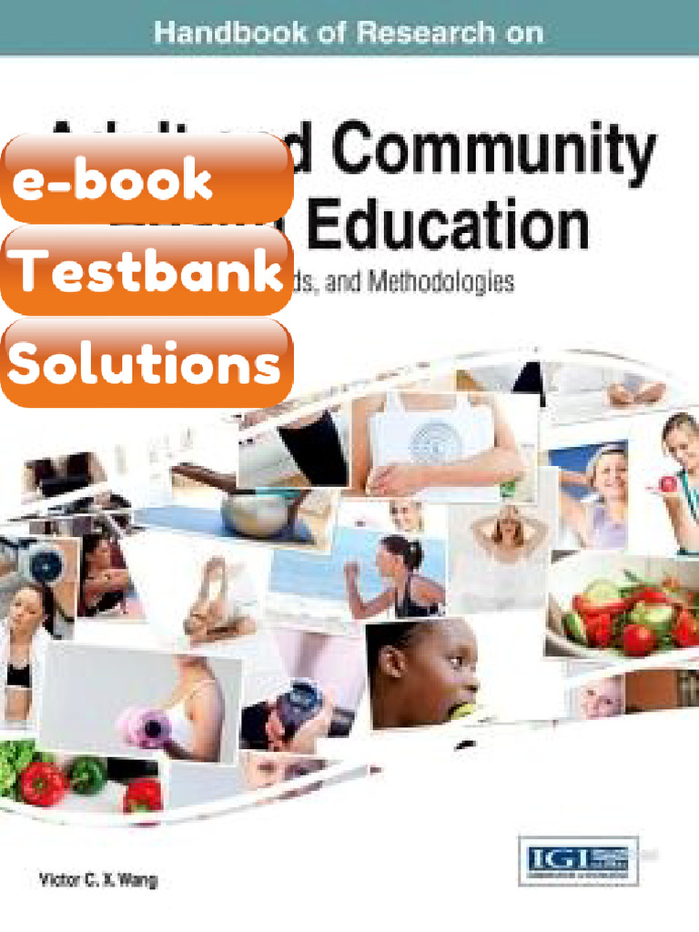 Testbank - Handbook of Research on Adult and Community Health Education ...