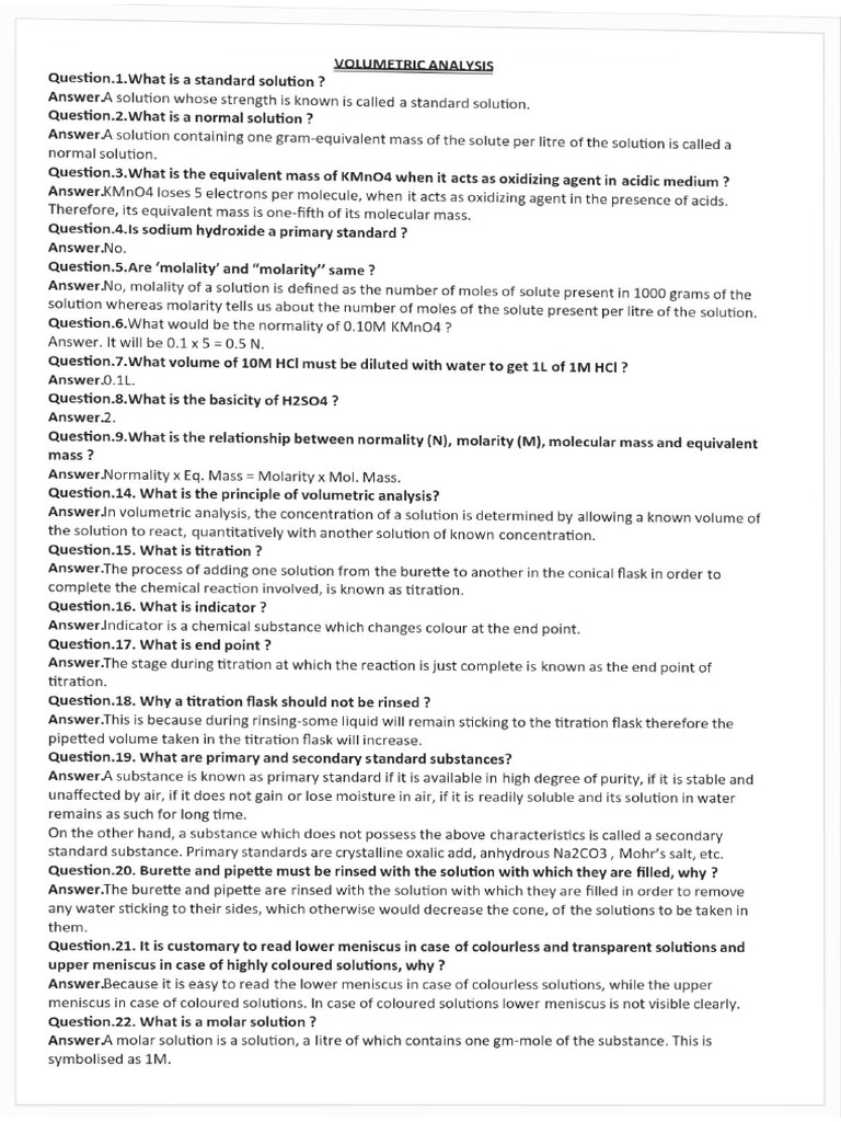 Chep Pratical Ques | PDF