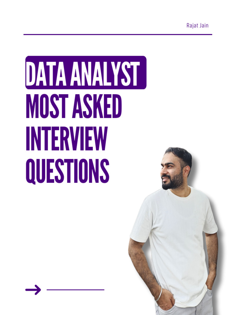 Data Analyst: Most Asked Interview Questions | PDF