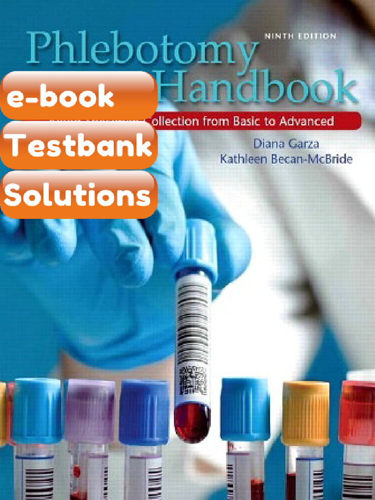 Phlebotomy Handbook 9th Edition Garza Ebook & Testbank | PDF ...