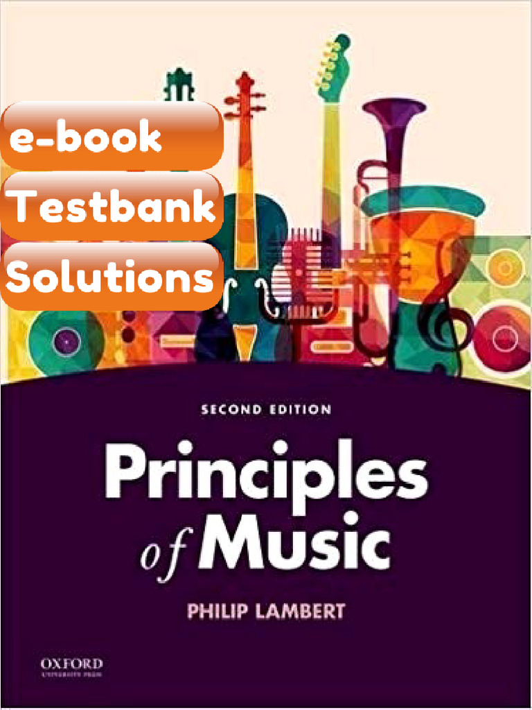 Testbank - Principles of Music 2nd Edition by Philip Lambert | PDF ...