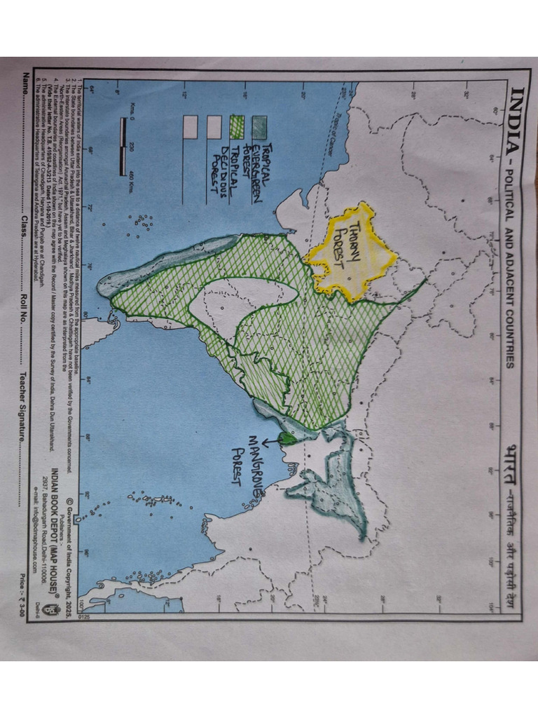 Class 8 map | PDF