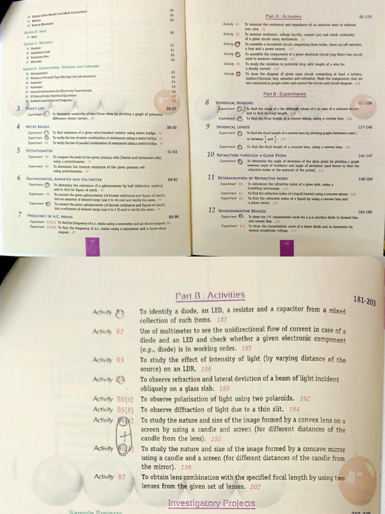Physics Xii Practical | PDF