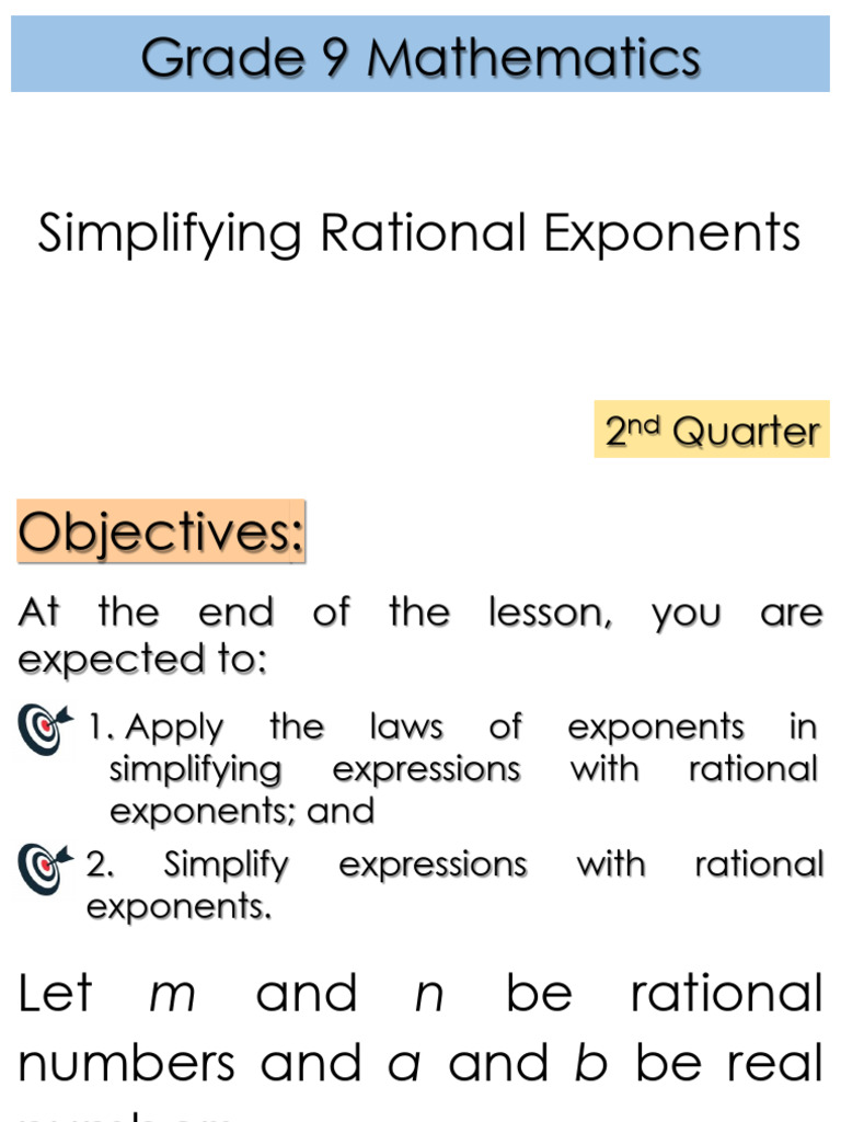 11 Simplifying Rational Exponents | PDF | Chess Theory | Chess