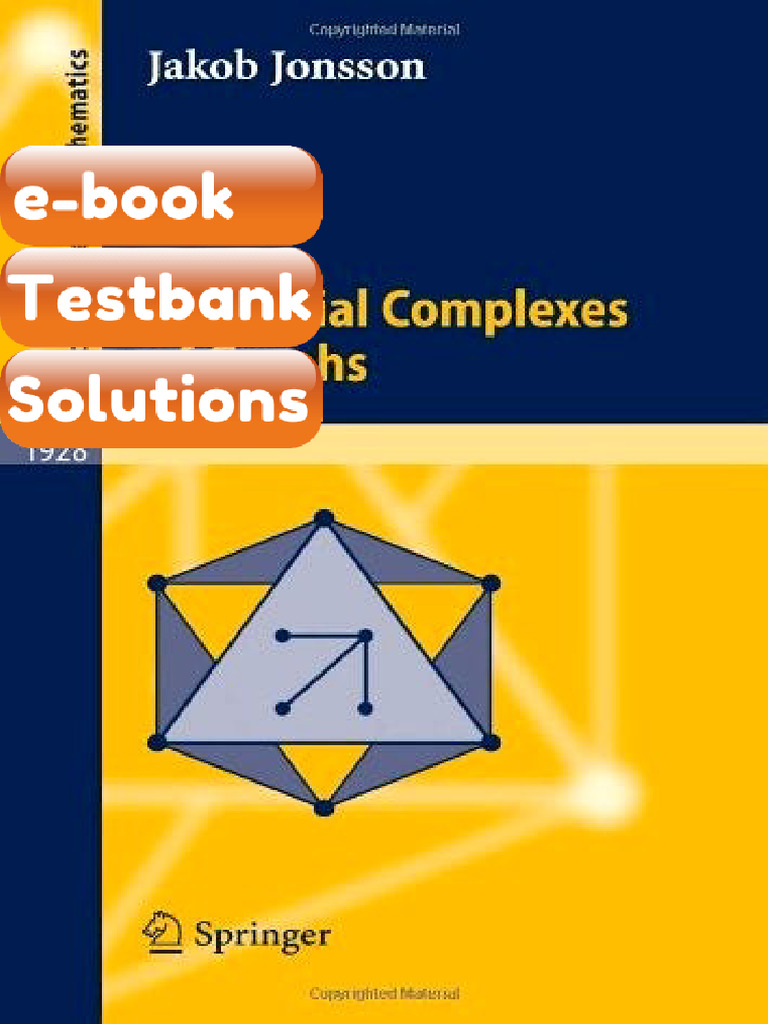 Testbank - Simplicial Complexes of Graphs | PDF
