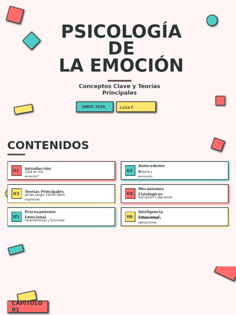 Psicología de La Emoción | PDF | Las emociones | Inteligencia emocional