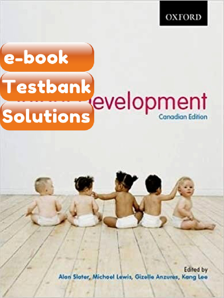 Testbank - Introduction To Infant Development Canadian Edition | PDF ...