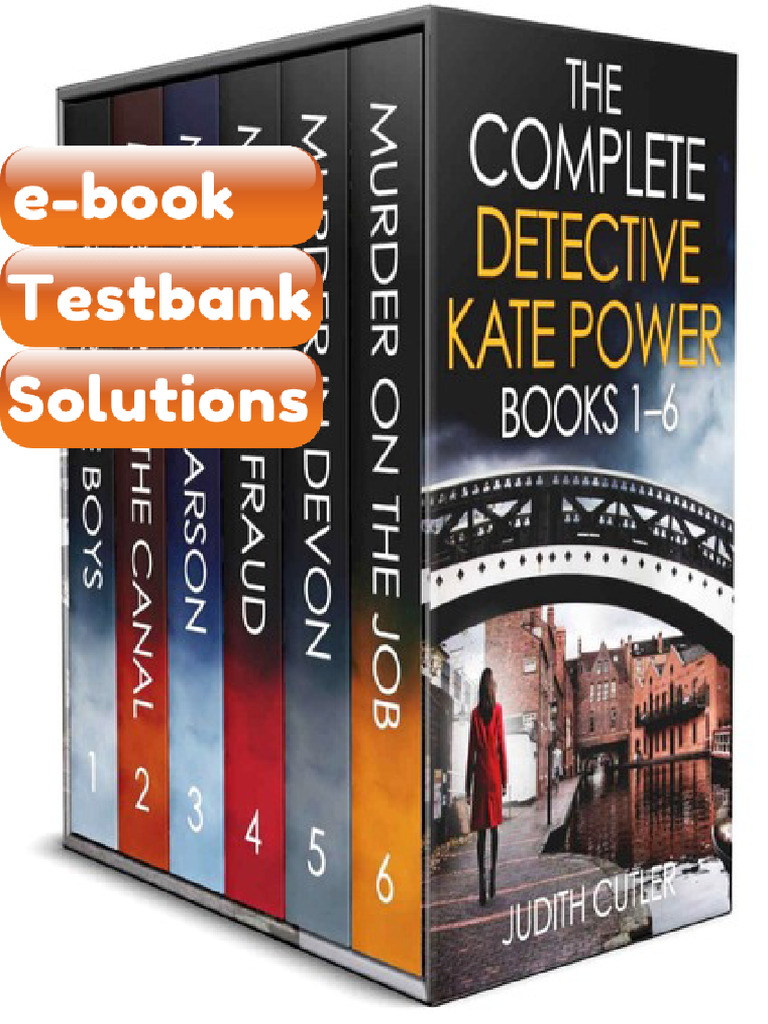 eBook & Testbank the COMPLETE DETECTIVE KATE POWER BOOKS Box Set Books ...