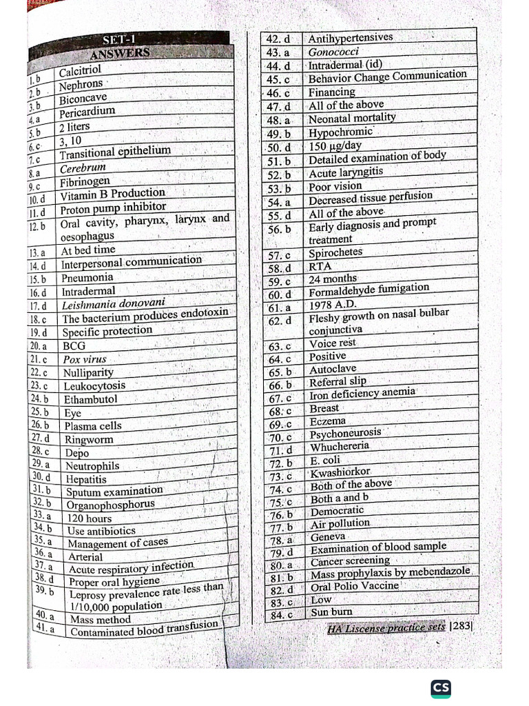 Answers | PDF