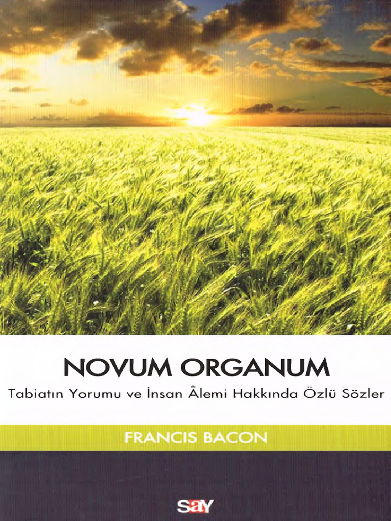 Francis Bacon Novum Organum | PDF