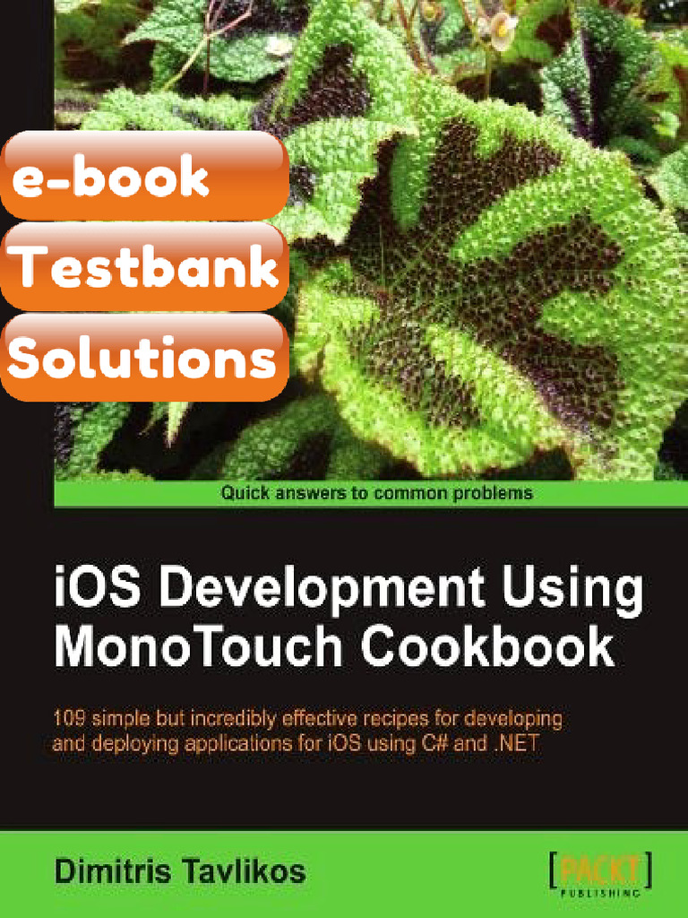 Testbank - IOS Development Using MonoTouch Cookbook | PDF ...