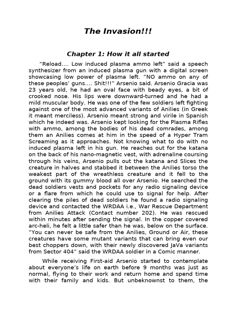 The Invasion!!!! - 103857 | PDF