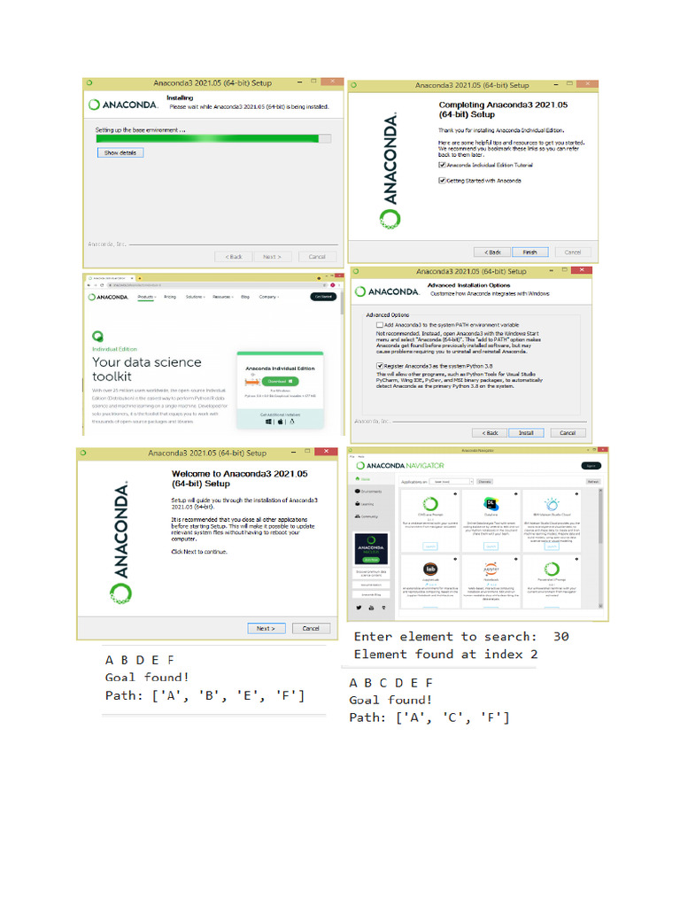 Aiml Exp 1,2 | PDF