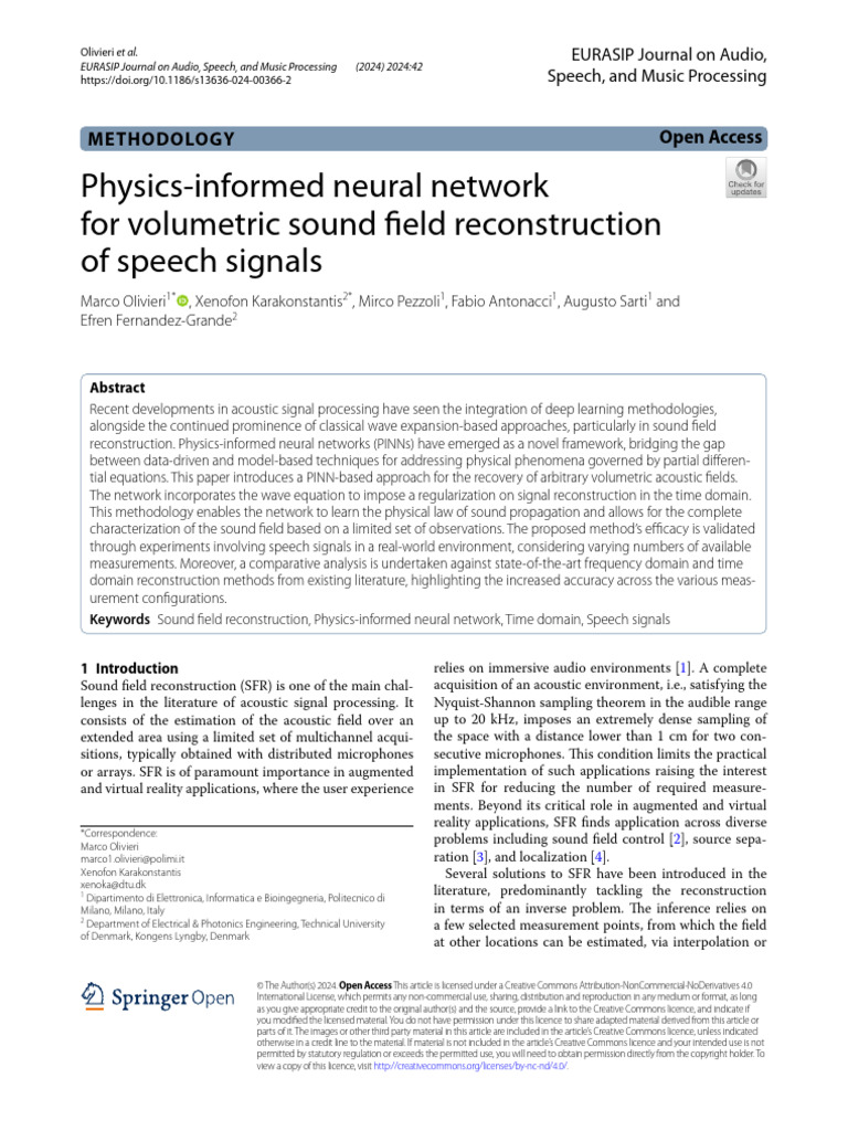 Pinn Speech Asr | PDF | Deep Learning | Sound