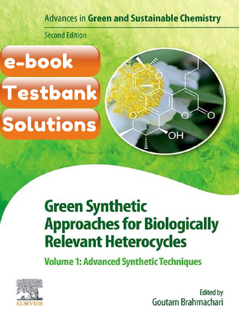 eBook & Testbank Green Synthetic Approaches for Biologically Relevant ...