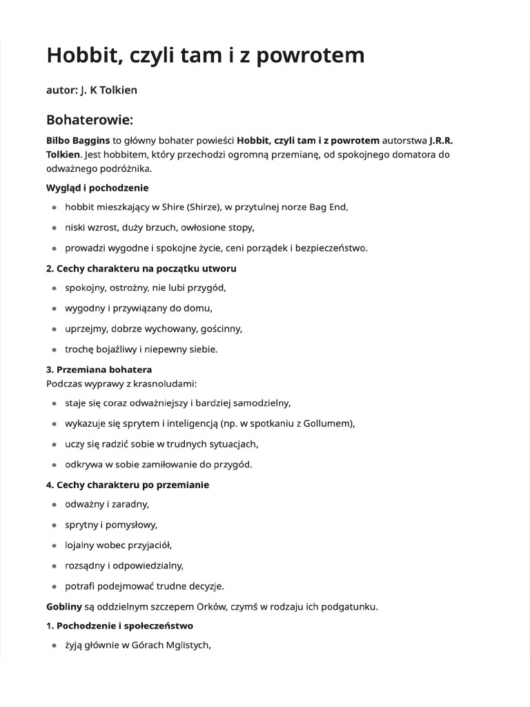 Hobbit | PDF