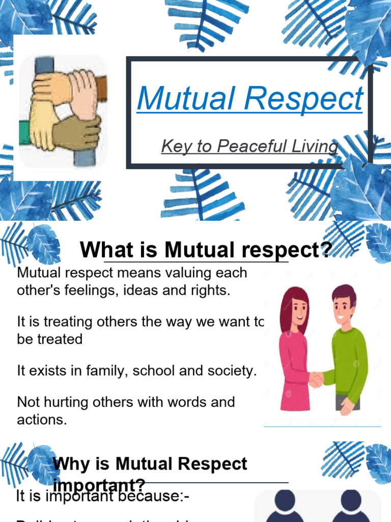 Mutual Respect | PDF