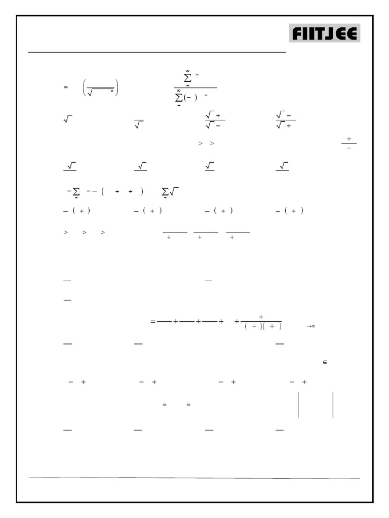 SR Maths Revision - Progressions - Main CPP | PDF | Elementary ...