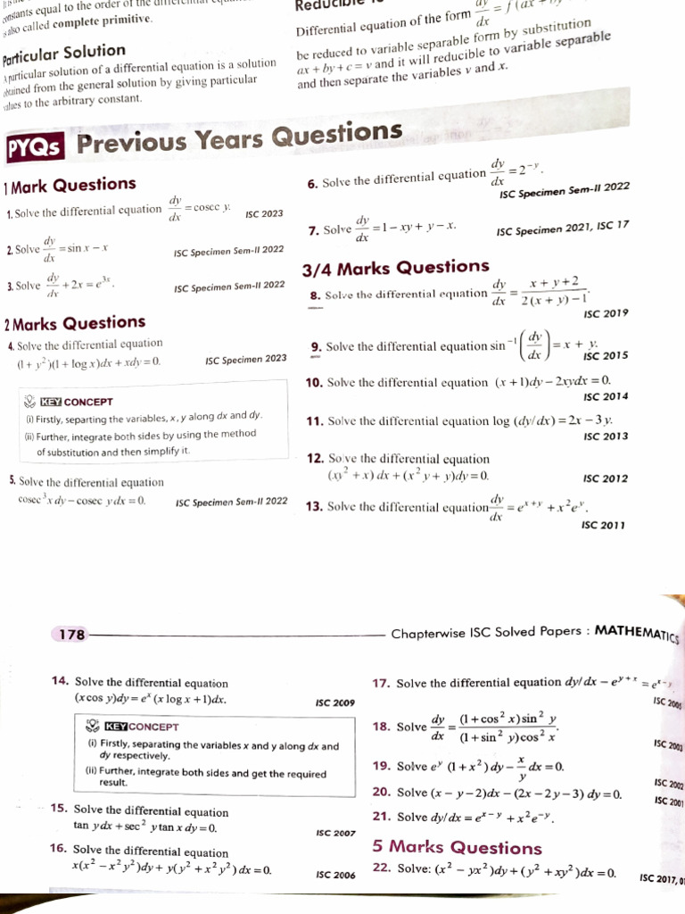 Differential Equation | PDF