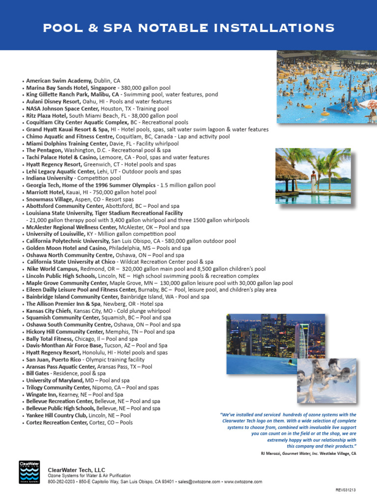 Pools NI | PDF | Spa | Swimming Pool