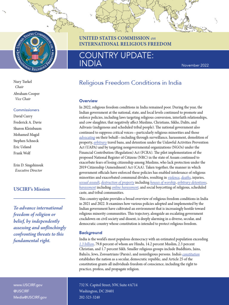 2022 India Country Update | PDF