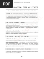 SCP Foundation Code of Ethics Document | PDF | Sanitization (Classified ...