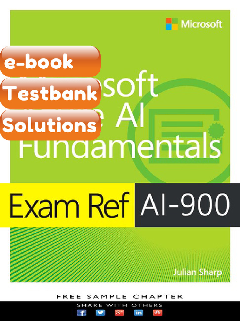 Exam Ref AI900 Microsoft Azure AI Fundamentals Julian Sharp Ebook ...