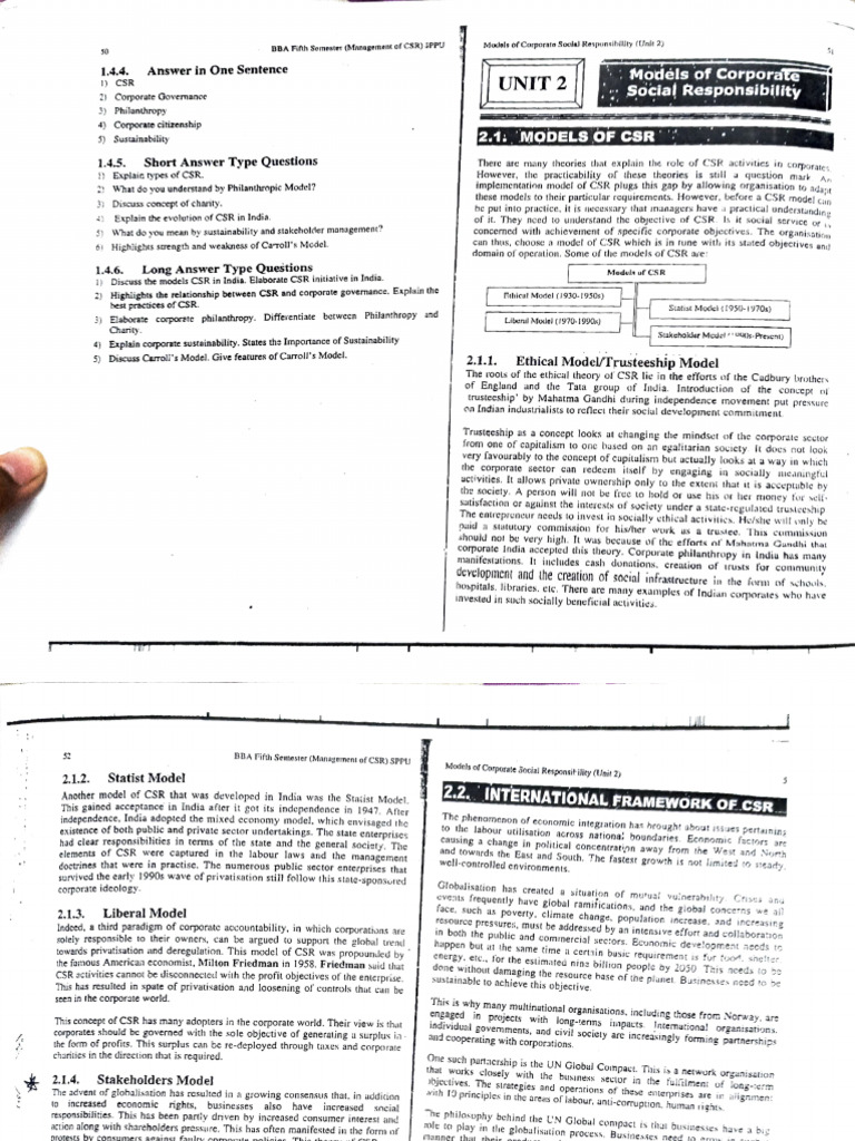 2 CSR | PDF | Corporate Social Responsibility | Sustainability