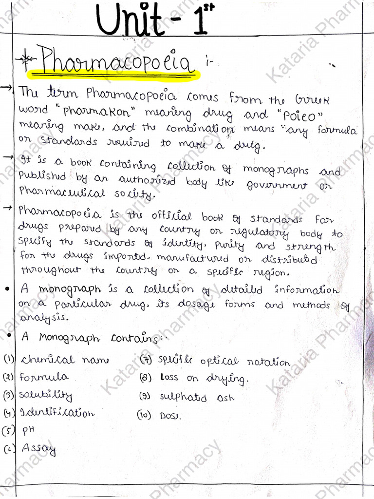 Inorganic Chemistry Unit 1 Bpharm 1st Sem | PDF