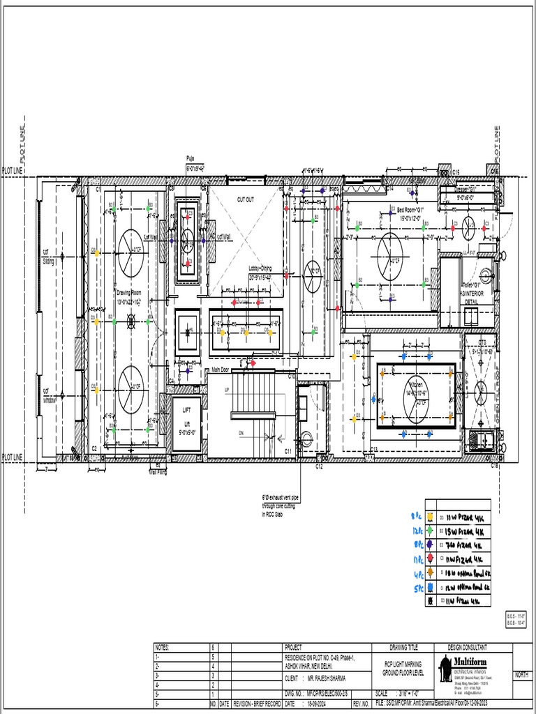 Ground Floor RCP Lights | PDF