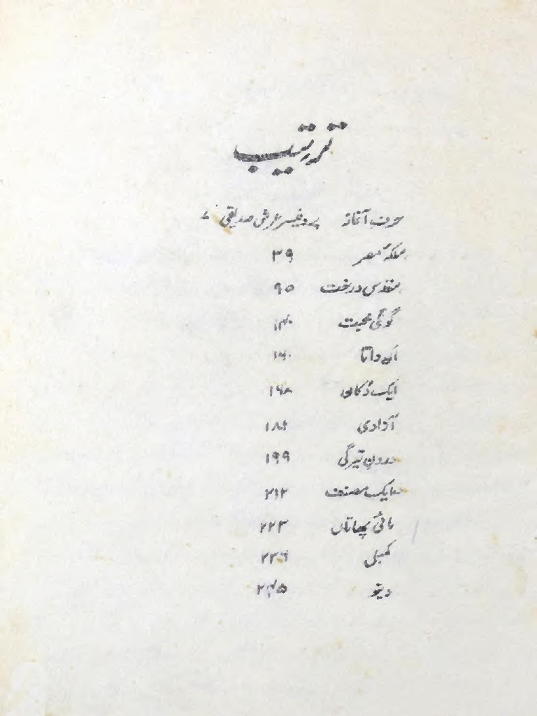 Urdu - Novel Mirza Adeeb Ke Behtareen Afsanay | PDF